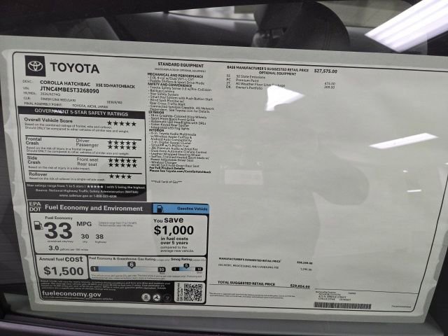 New 2026 Toyota Corolla XSE FWD image 7