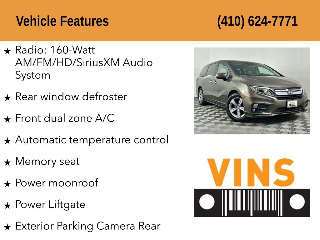 Used 2020 Honda Odyssey EX-L image 5