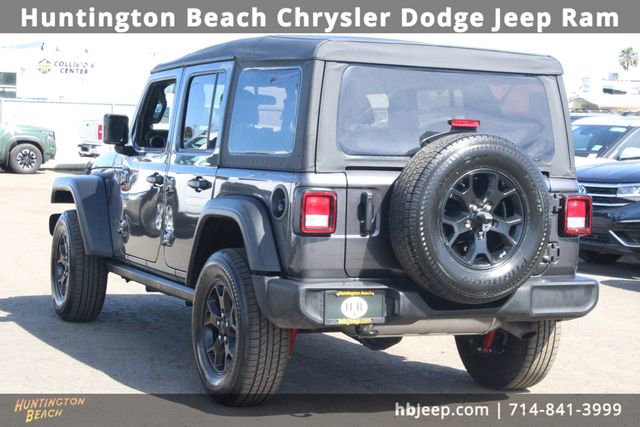Used 2022 Jeep Wrangler Unlimited Sport image 3