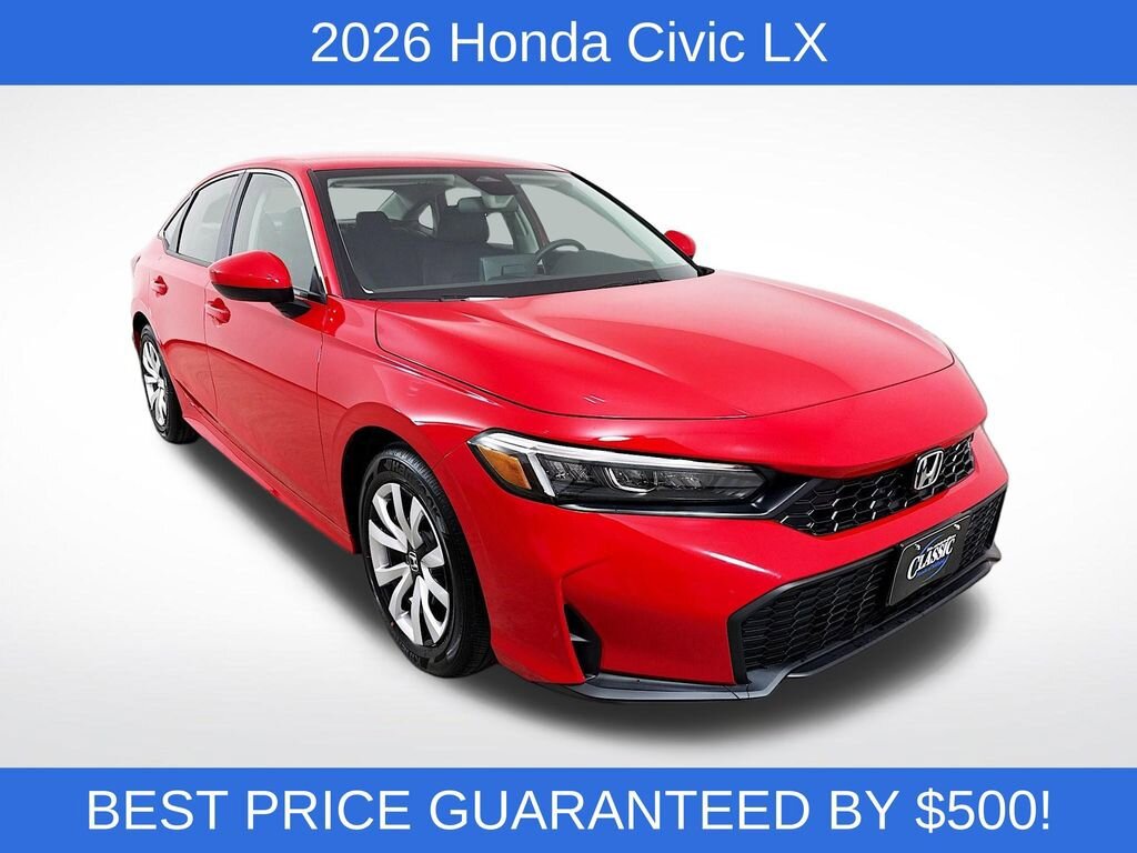 New 2026 Honda Civic LX