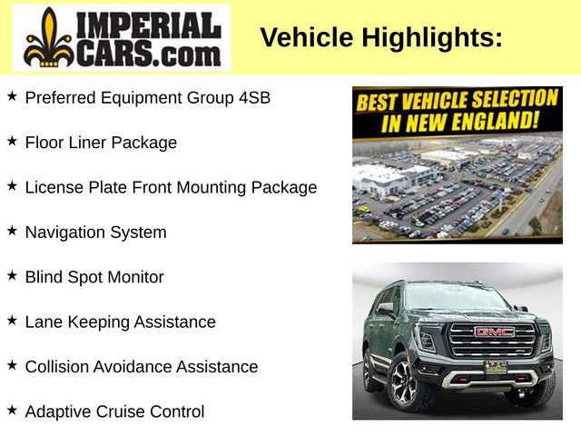 Certified 2026 GMC Yukon AT4 w/ LPO, Floor Liner Package AWD/4WD image 3