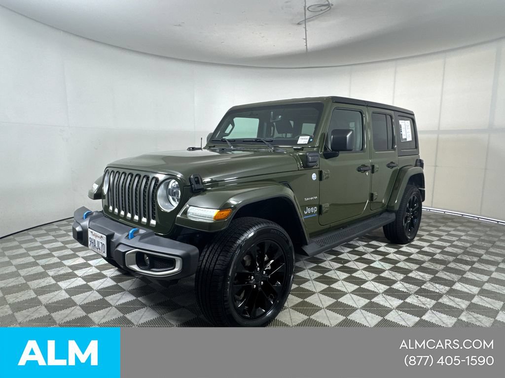 Used 2023 Jeep Wrangler Unlimited Sahara AWD/4WD image 1