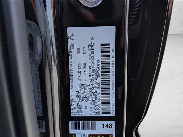 New 2026 Toyota Tacoma TRD Sport image 17