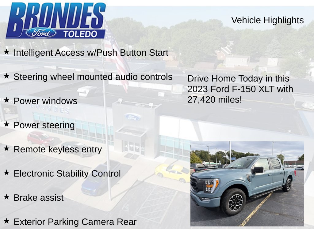 Used 2023 Ford F150 XLT w/ Equipment Group 302A High AWD/4WD image 32