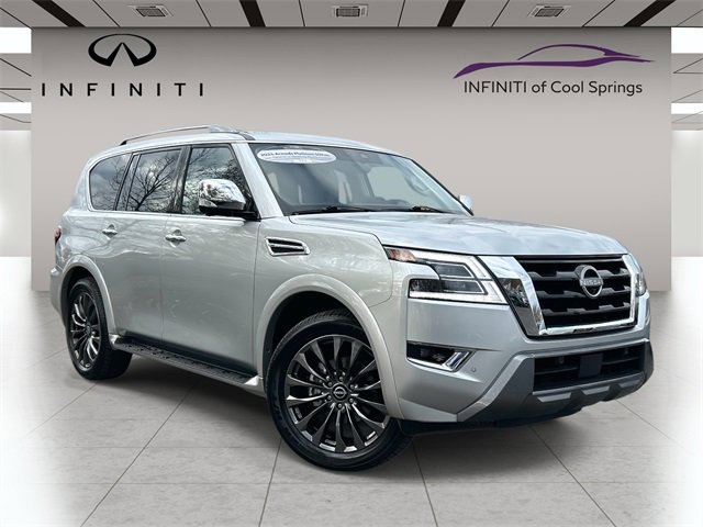 Used 2024 Nissan Armada Platinum w/ Captain's Chairs Package