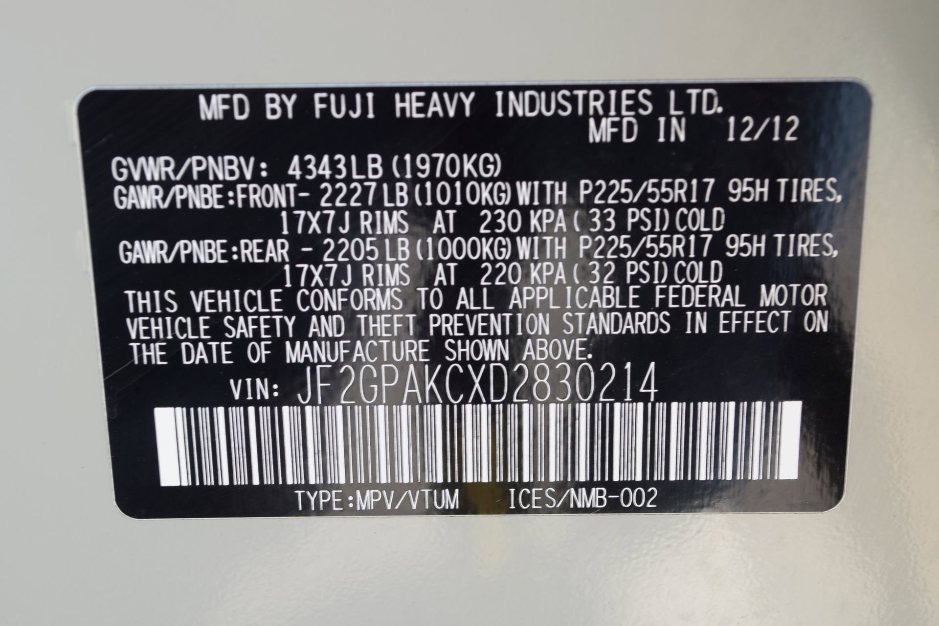 Used 2013 Subaru Crosstrek 2.0i Limited AWD/4WD image 26