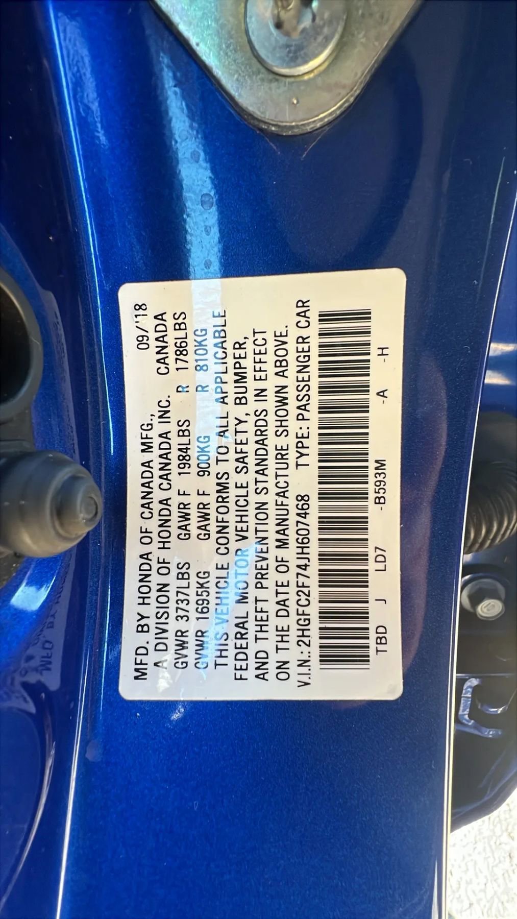 Used 2018 Honda Civic EX image 31