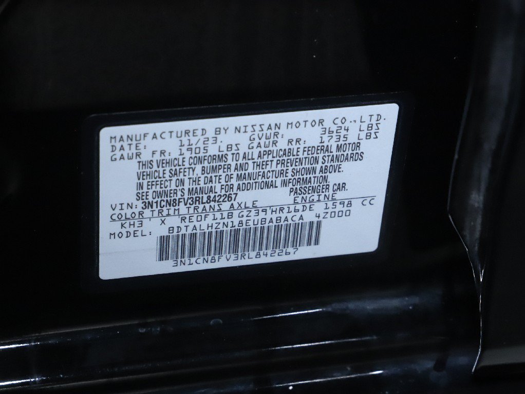 Certified 2024 Nissan Versa SR w/ Trunk Package FWD image 20