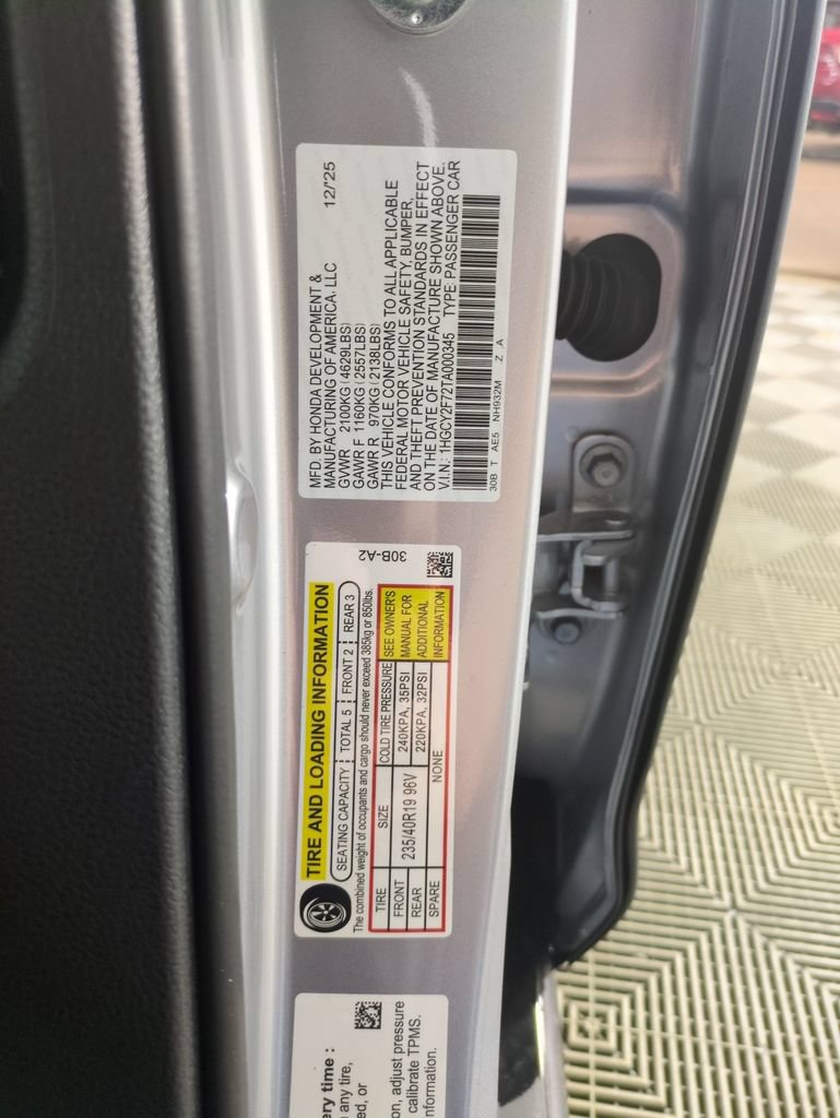 New 2026 Honda Accord Sport image 29