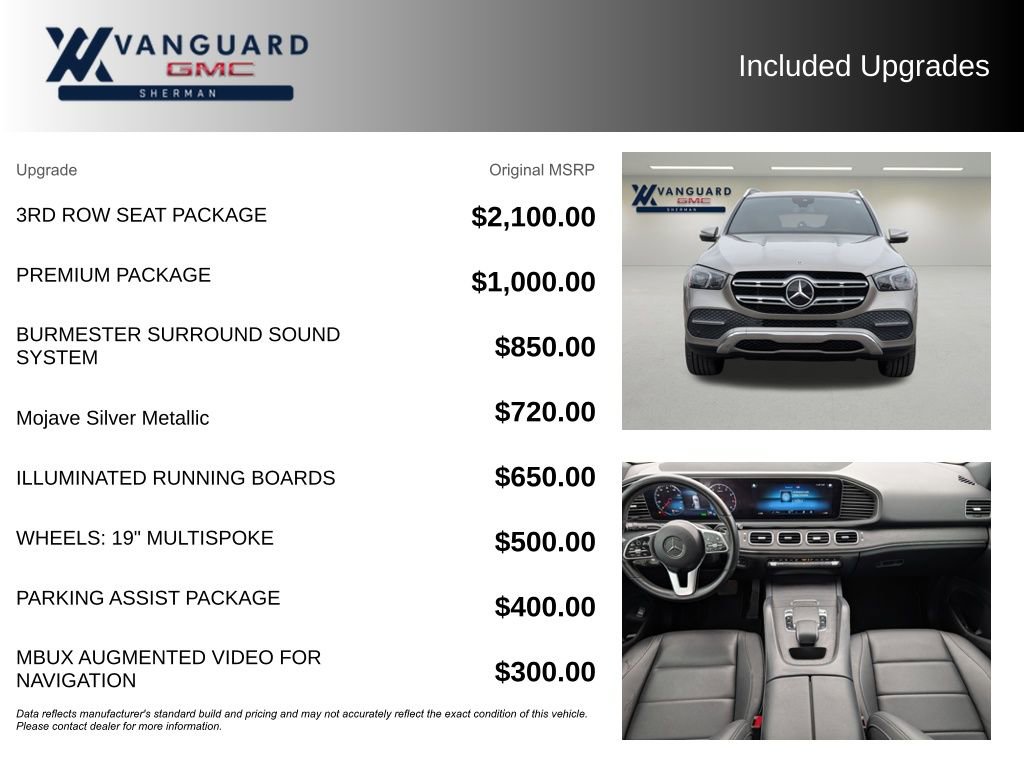 Used 2020 Mercedes-Benz GLE 450 4MATIC w/ 3rd Row Seat Package image 9