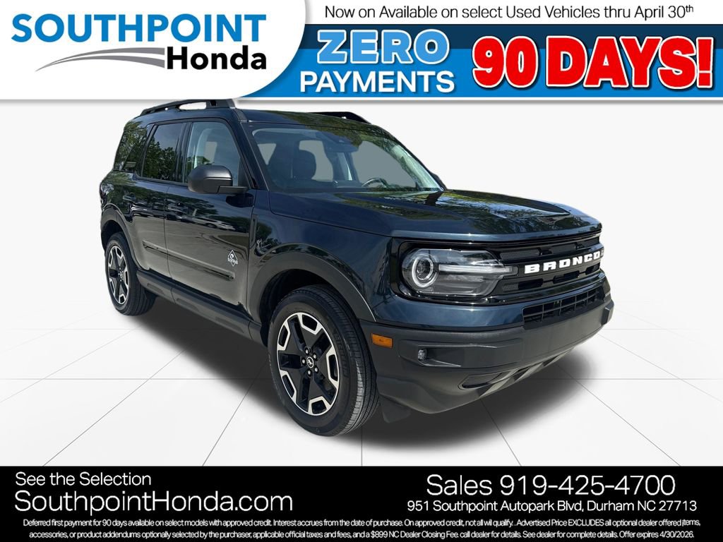 Used 2022 Ford Bronco Sport Outer Banks w/ Tech Package