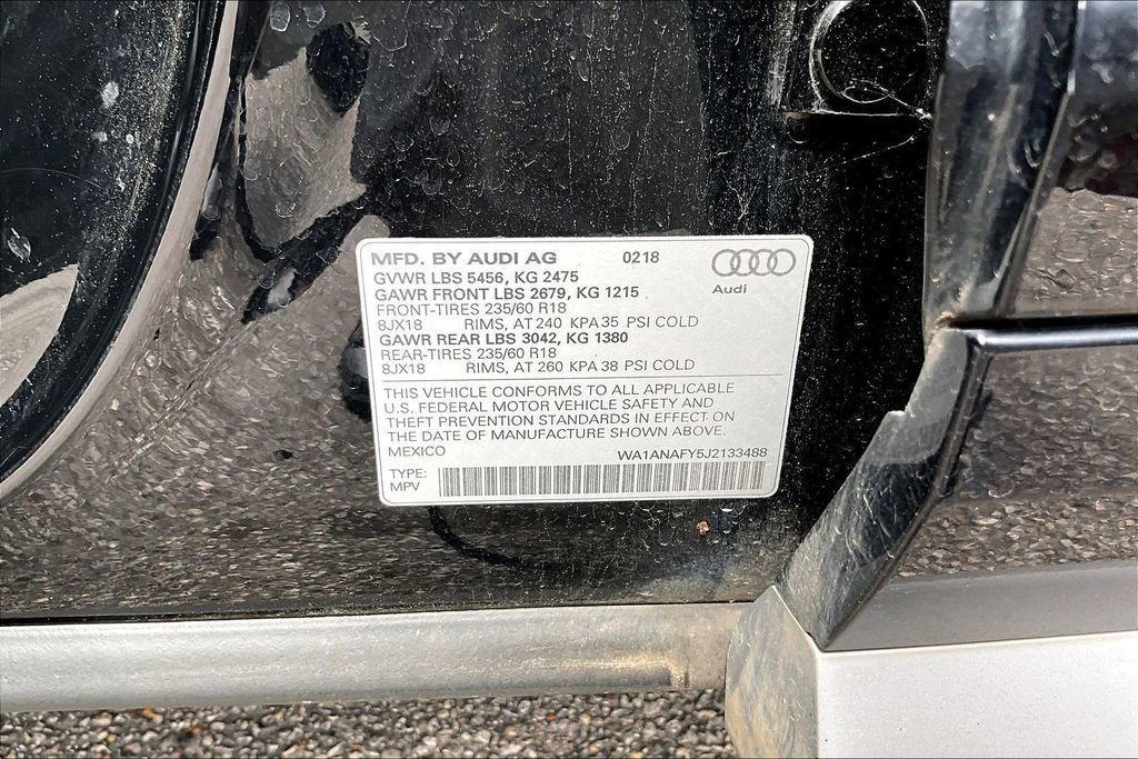 Used 2018 Audi Q5 2.0T Premium AWD/4WD image 6