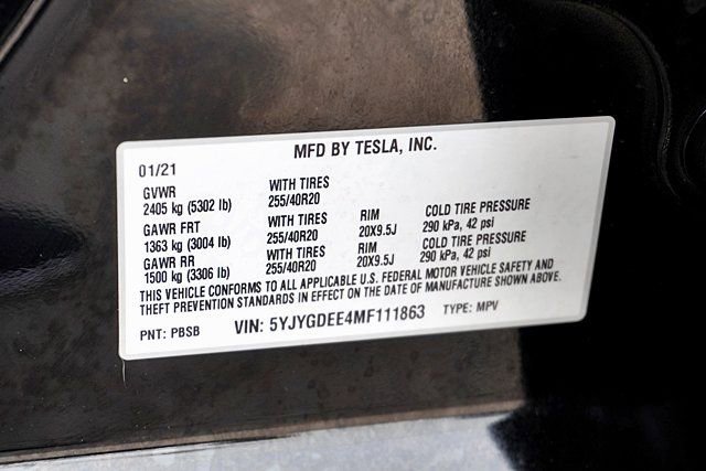 Used 2021 Tesla Model Y Long Range AWD/4WD image 41
