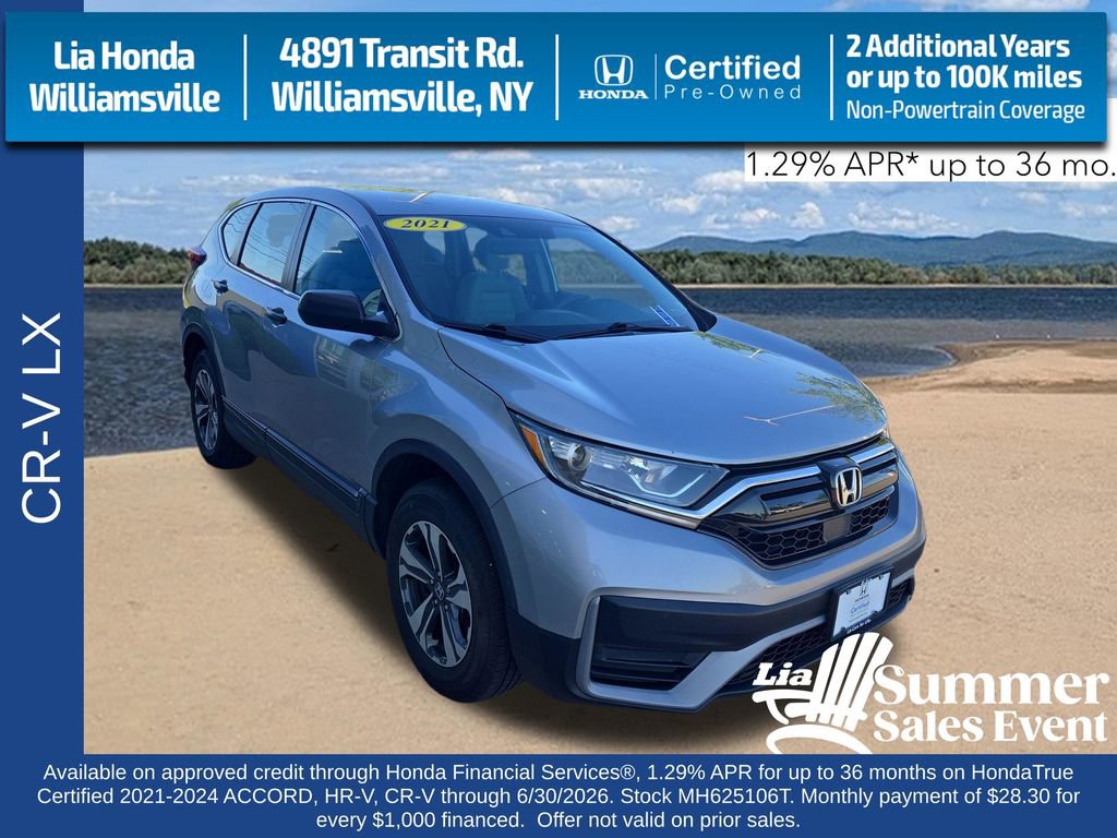 Used 2021 Honda CR-V LX