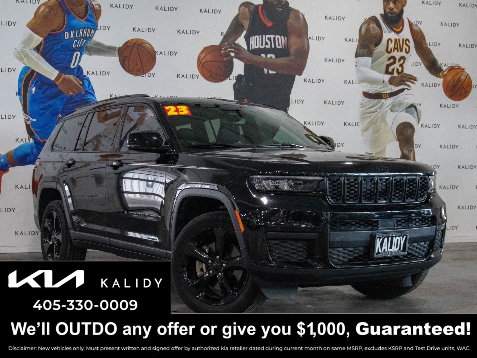 Used 2023 Jeep Grand Cherokee L Laredo AWD/4WD image 1