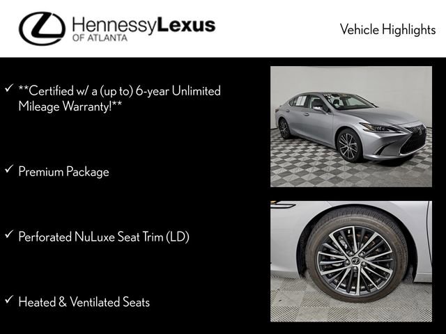 Used 2025 Lexus ES 300h w/ Premium Package image 12