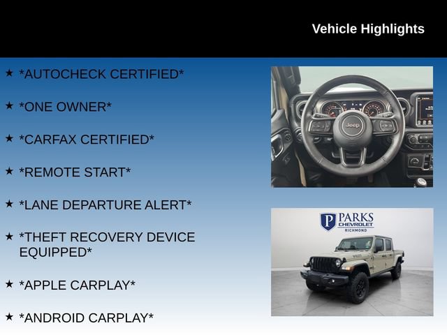 Used 2022 Jeep Gladiator Sport AWD/4WD image 4