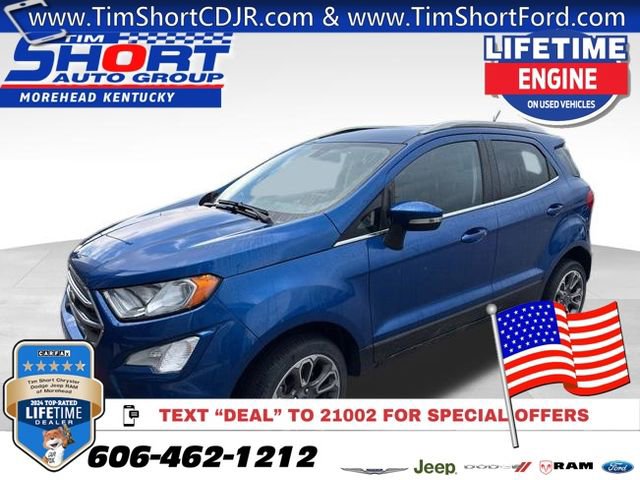 Used 2022 Ford EcoSport Titanium w/ Interior Protection Package AWD/4WD video 1