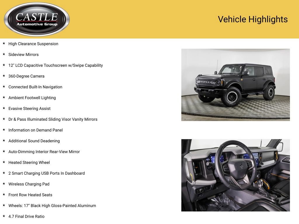 Used 2023 Ford Bronco Badlands AWD/4WD image 12