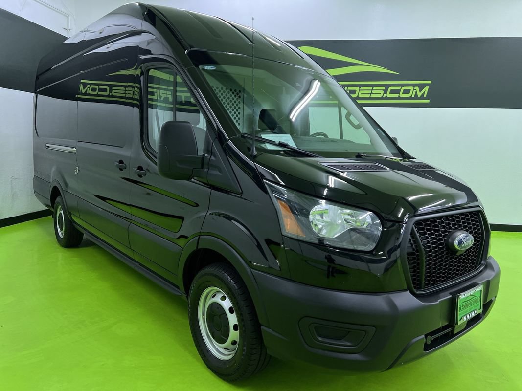 Used 2023 Ford Transit 250 148 High Roof Extended w/ Load Area Protection Package RWD image 2