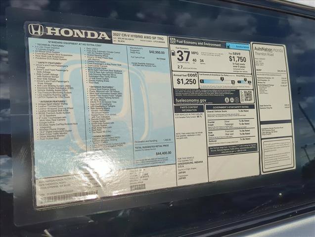 New 2027 Honda CR-V Sport Touring image 22