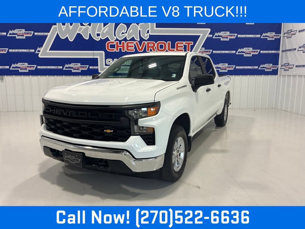 Used 2022 Chevrolet Silverado 1500 W/T w/ WT Convenience Package AWD/4WD image 1