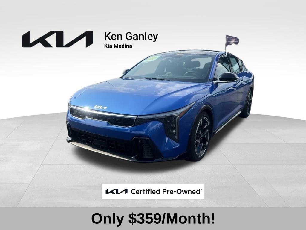 Certified 2025 Kia K4 GT-Line Turbo w/ GT-Line Sunroof Package