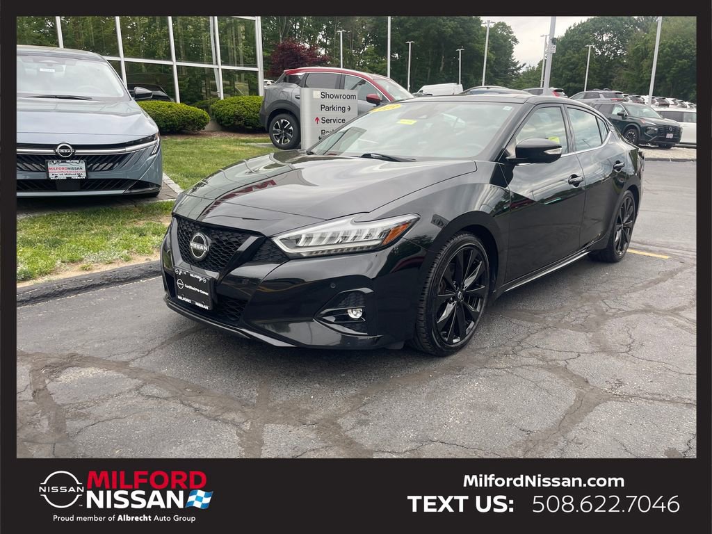 Used 2023 Nissan Maxima SR w/ Sport Mat Group FWD image 1