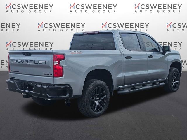 Used 2025 Chevrolet Silverado 1500 Custom Trail Boss w/ Turbomax Blackout Package AWD/4WD image 5