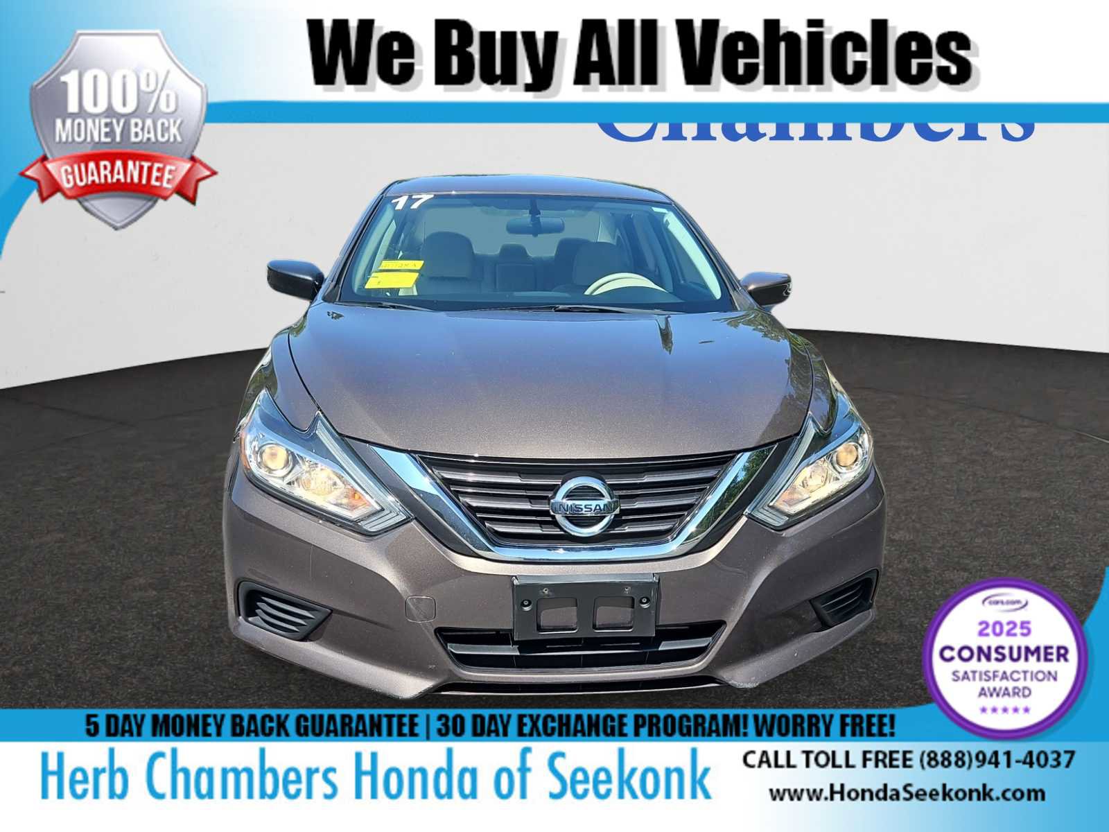 Used 2017 Nissan Altima 2.5 S w/ Power Driver Seat Package