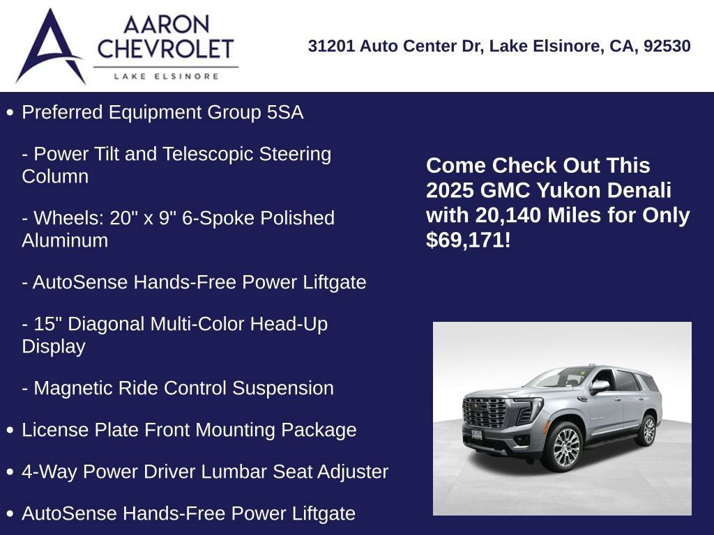 Used 2025 GMC Yukon Denali image 10