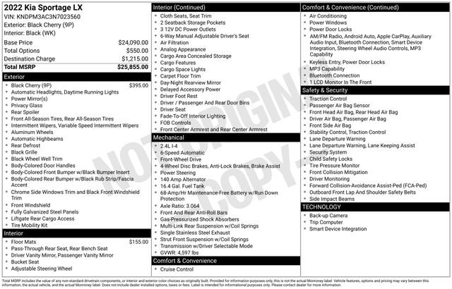 Used 2022 Kia Sportage LX image 4