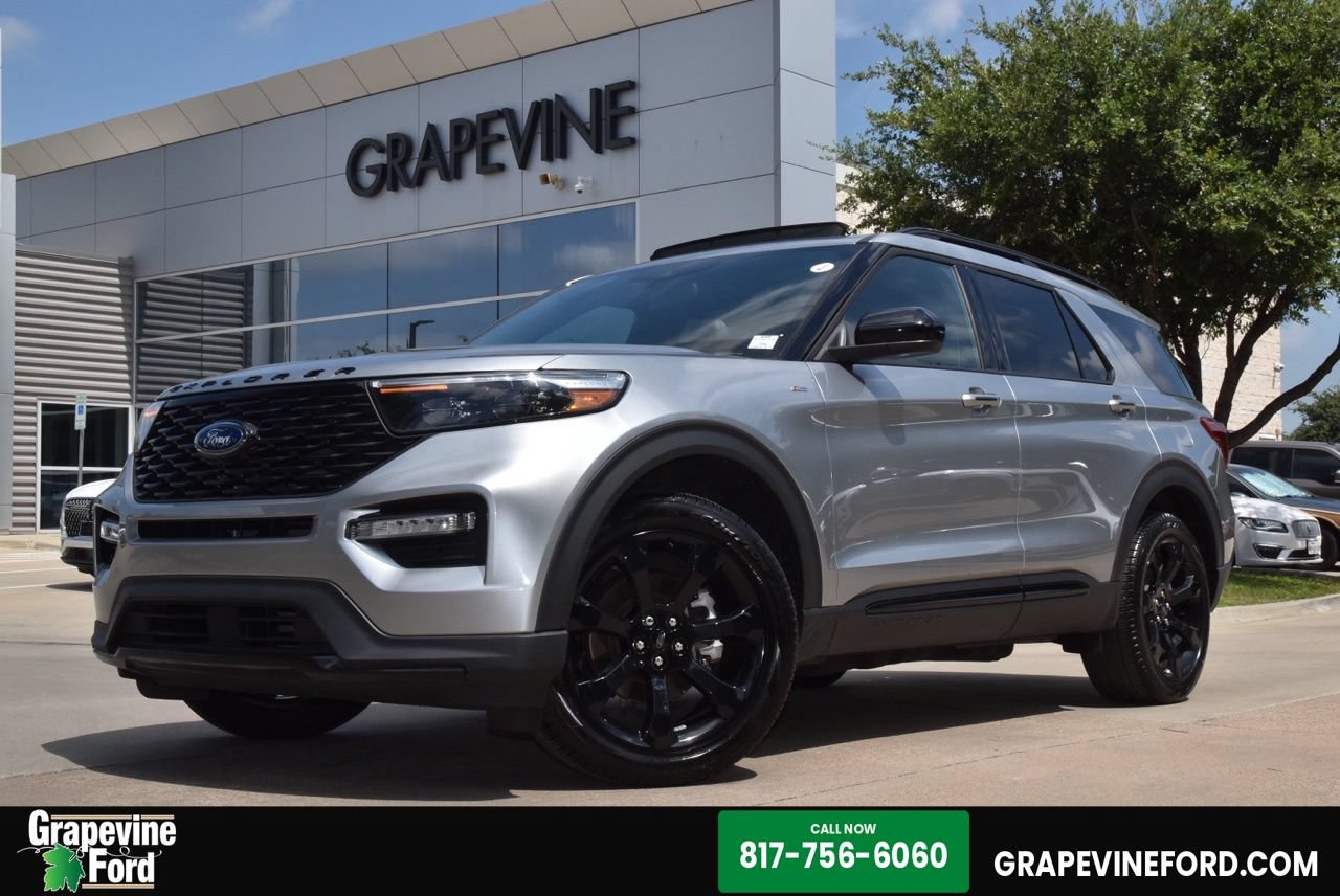 Certified 2024 Ford Explorer ST-Line w/ Class IV Trailer Tow Package