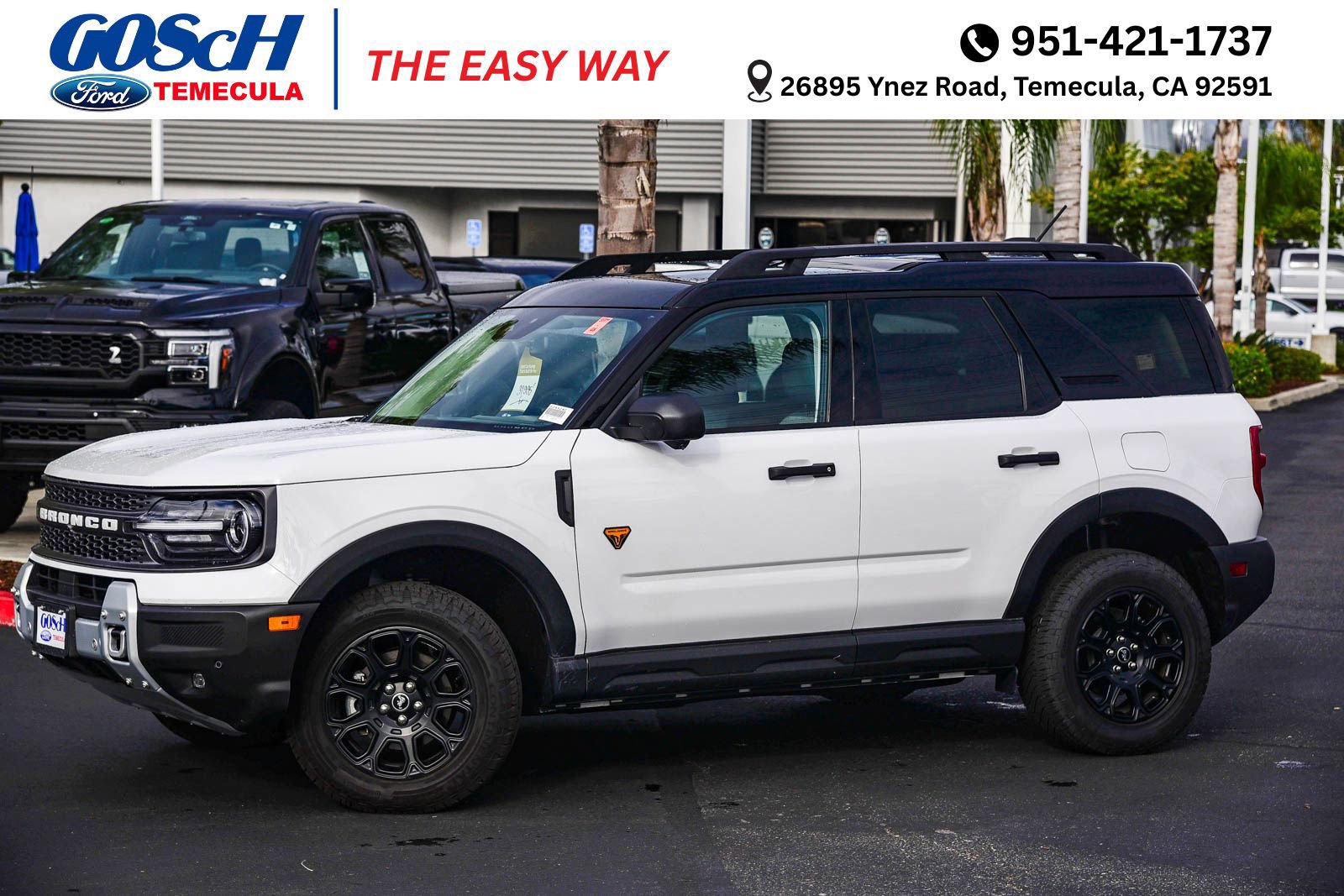 Certified 2025 Ford Bronco Sport Badlands w/ Badlands Tech Package