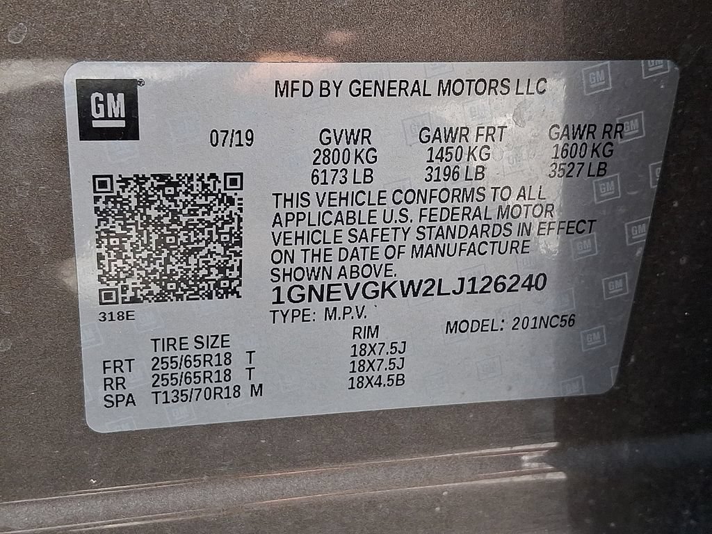 Used 2020 Chevrolet Traverse LT AWD/4WD image 23