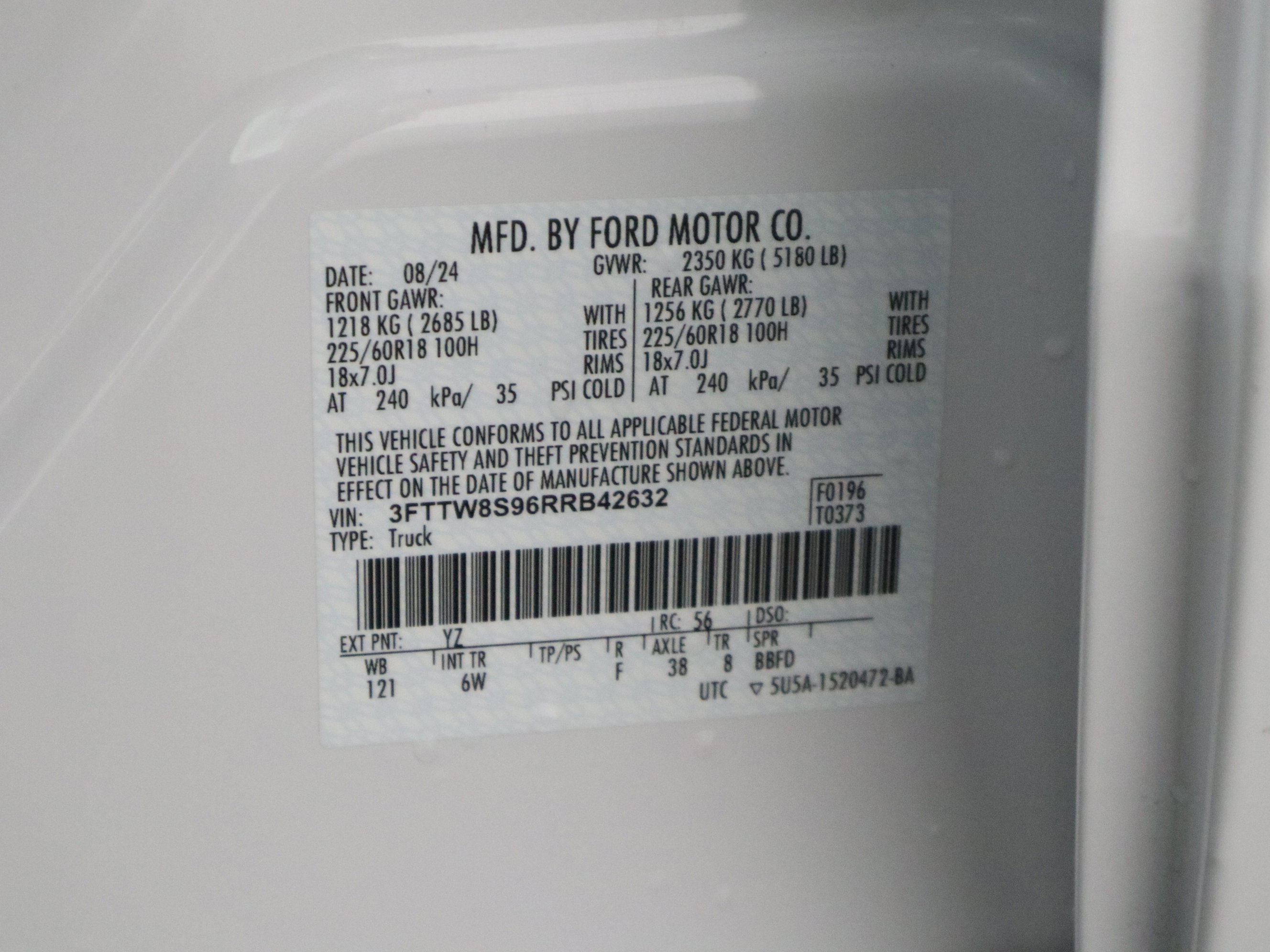 Used 2024 Ford Maverick Lariat w/ Black Appearance Package image 39