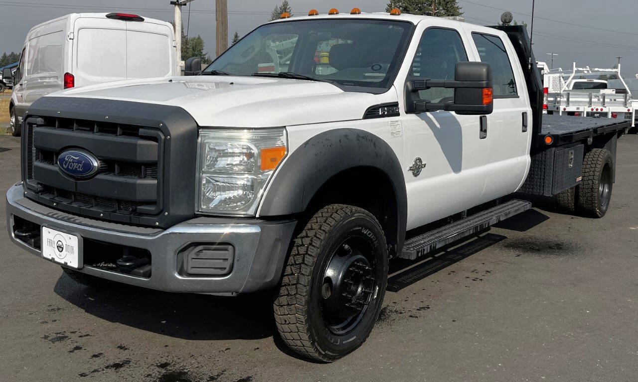 Used 2012 Ford F550 4x4 Crew Cab Super Duty w/ Payload Upgrade Pkg