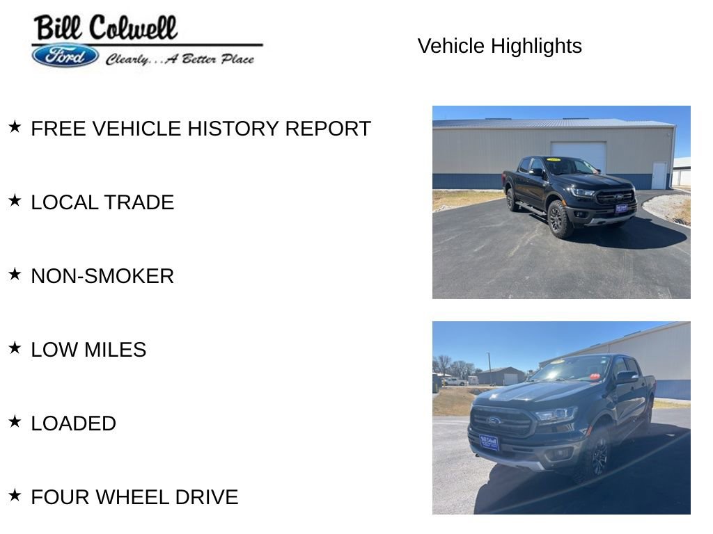 Used 2019 Ford Ranger Lariat w/ Equipment Group 501A Mid image 11