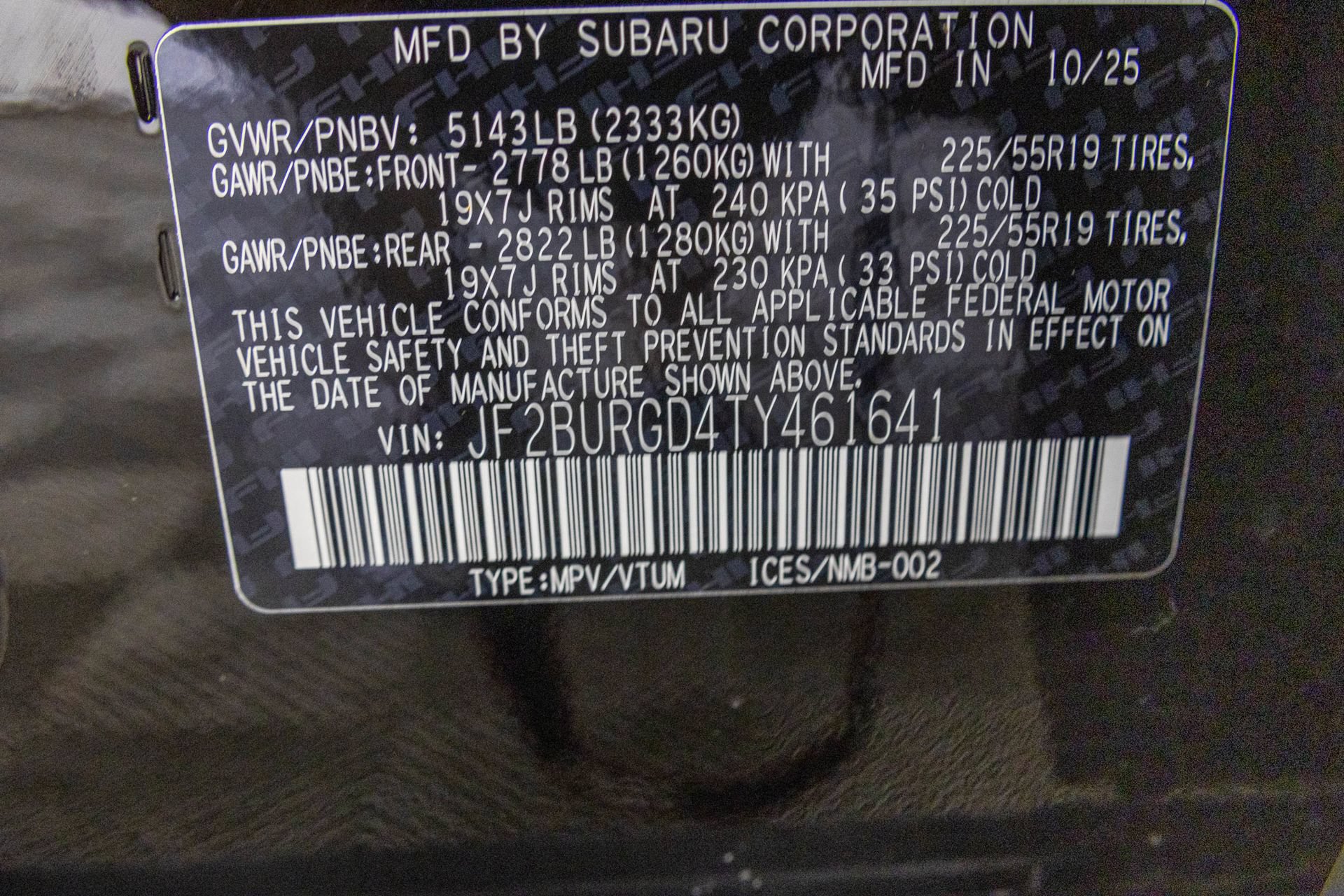 Used 2026 Subaru Outback Limited XT AWD/4WD image 56