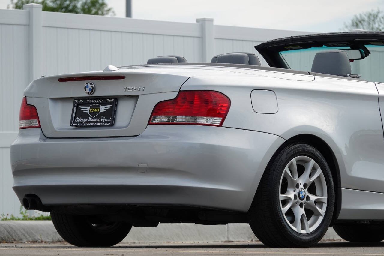 Used 2009 BMW 128i Convertible RWD image 51