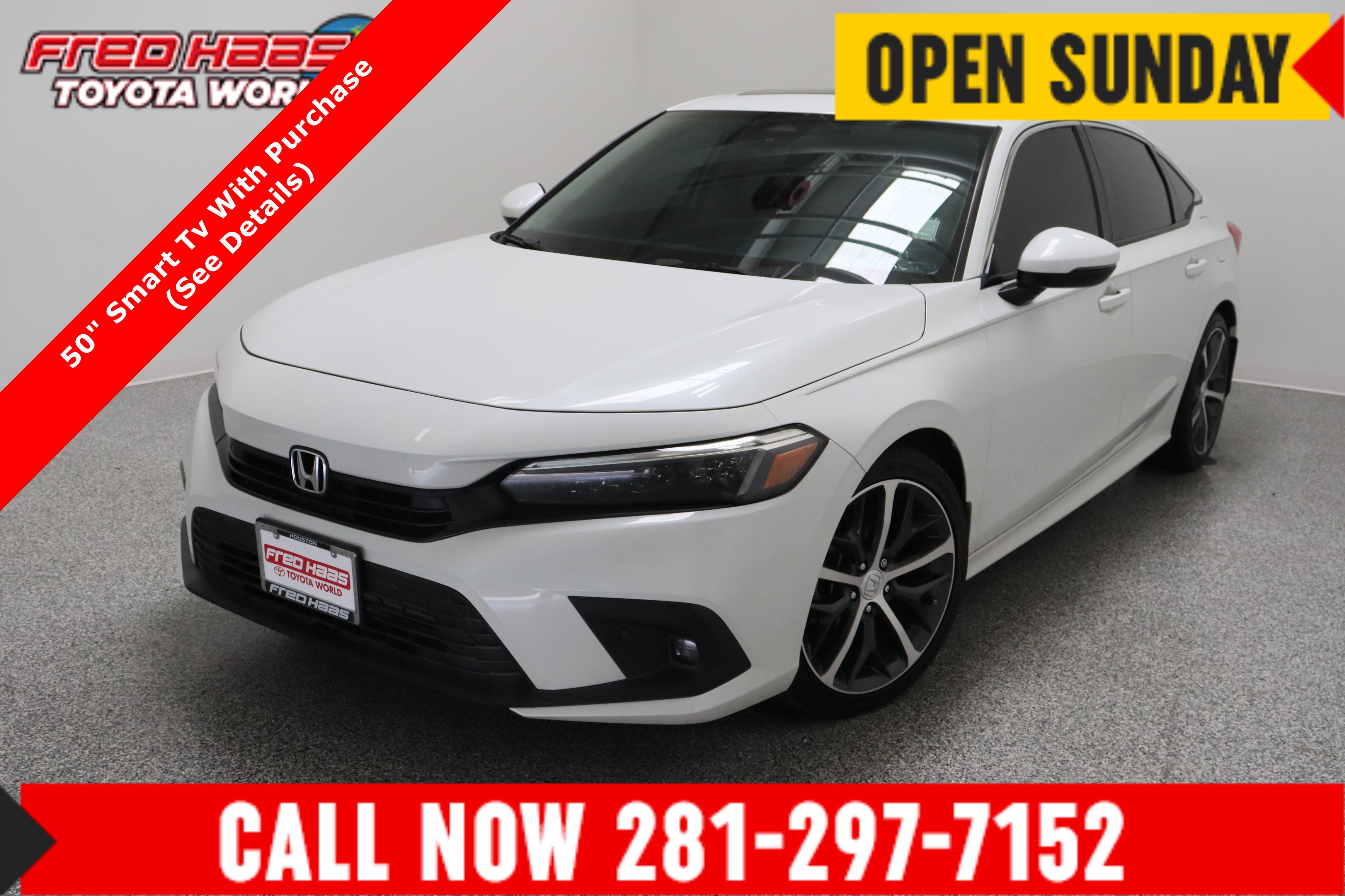 Used 2022 Honda Civic Touring image 1