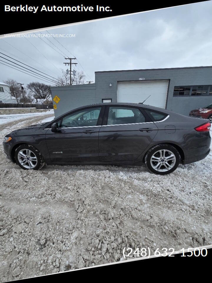 Used 2018 Ford Fusion S