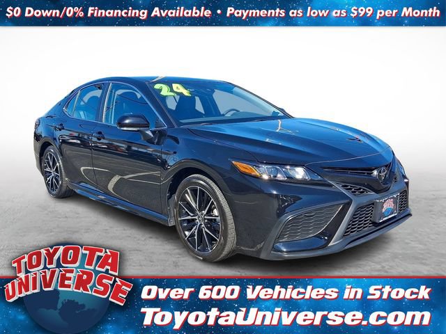 Certified 2024 Toyota Camry SE w/ Cold Weather Package AWD/4WD image 1