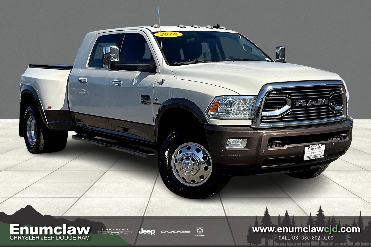 Used 2018 RAM 3500 Laramie Longhorn w/ Max Tow Package image 1