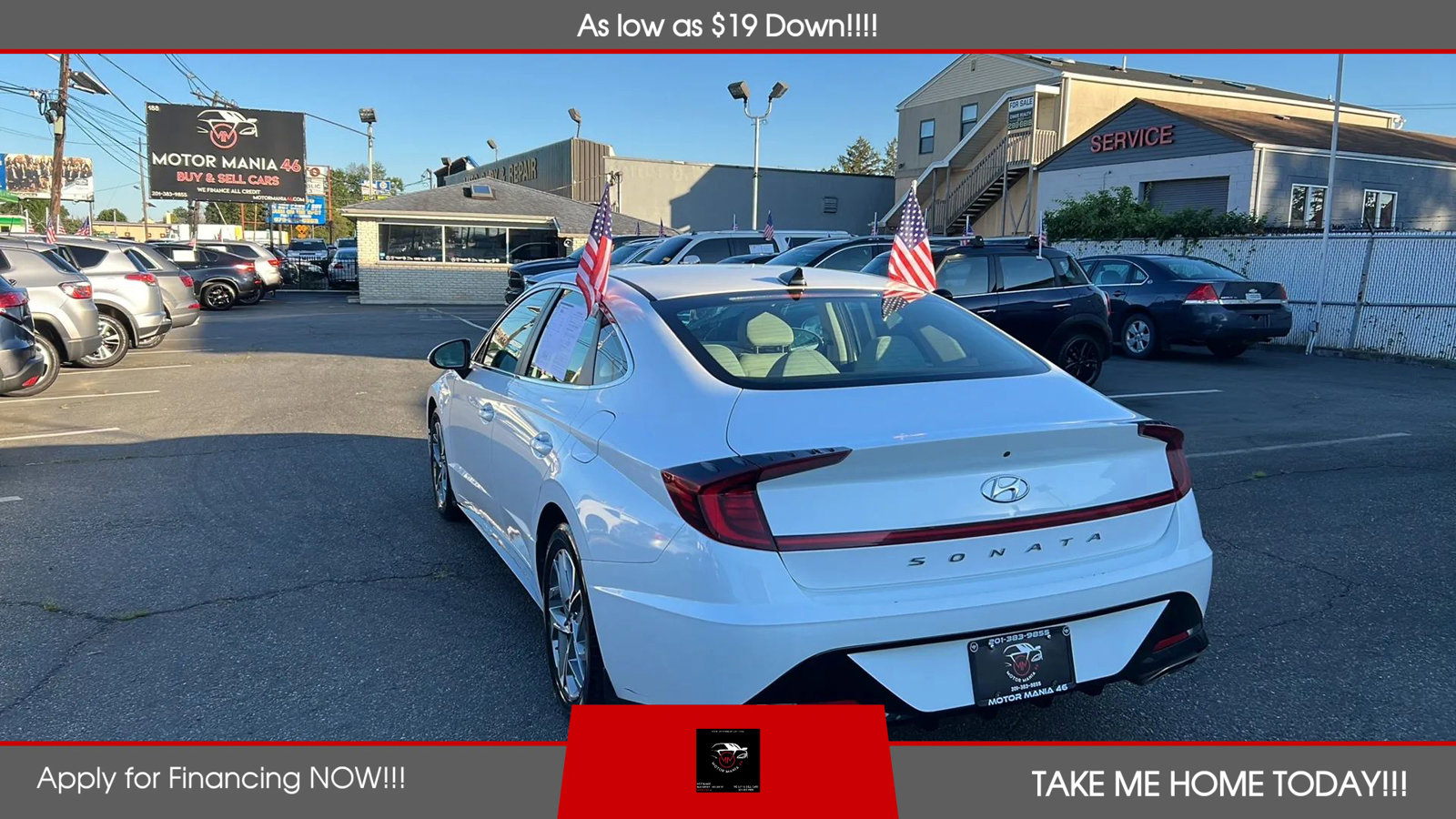 Used 2020 Hyundai Sonata SEL w/ Convenience Package image 3