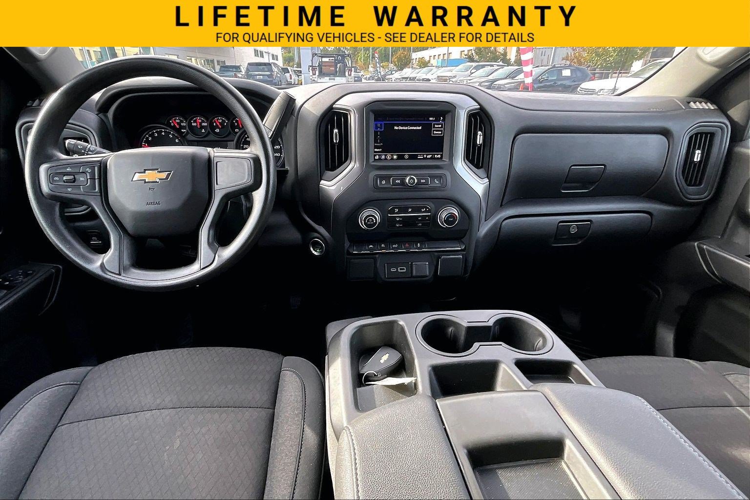 Used 2024 Chevrolet Silverado 1500 Custom w/ Turbomax Blackout Package AWD/4WD image 16