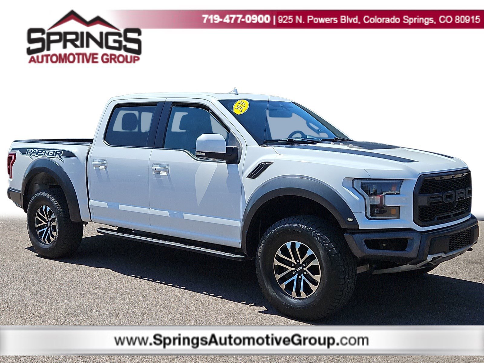 Used 2020 Ford F150 Raptor w/ Equipment Group 802A Luxury