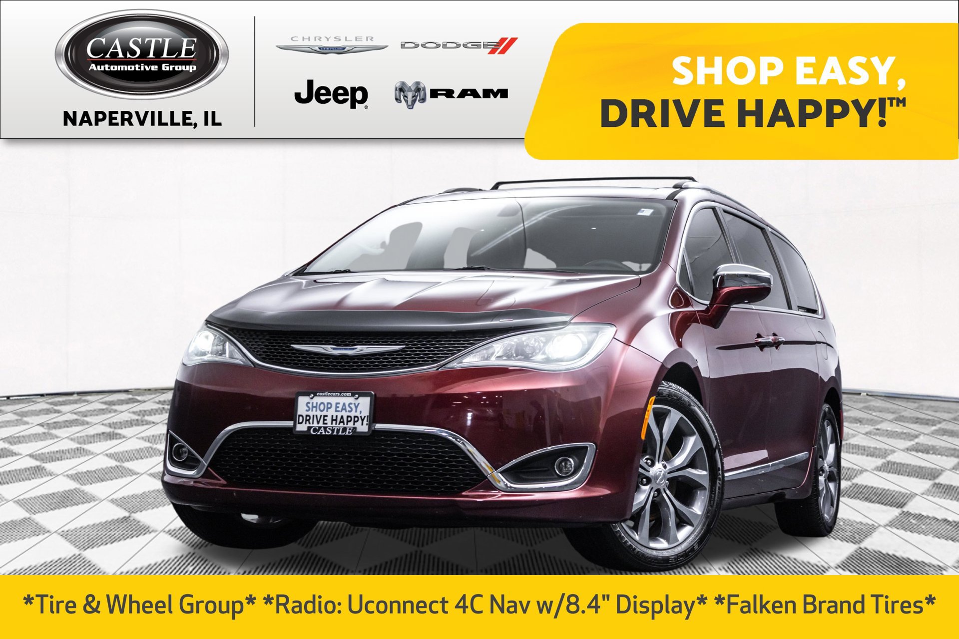 Used 2018 Chrysler Pacifica Limited w/ Tire & Wheel Group