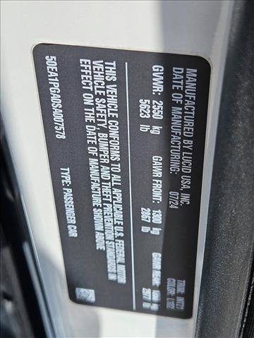 Used 2025 Lucid Air Pure RWD image 25