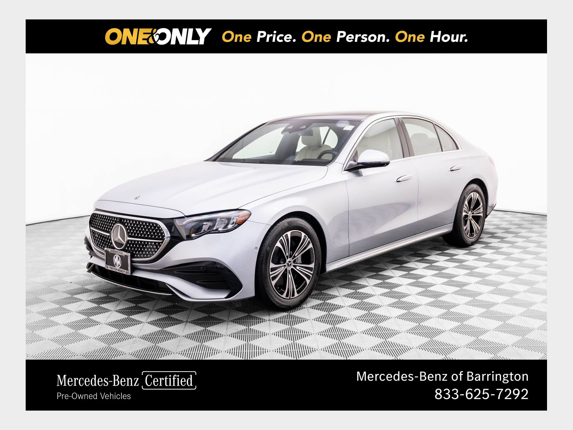 Certified 2025 Mercedes-Benz E 350 4MATIC Sedan